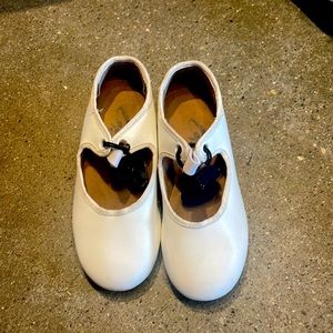 Capezio white tap shoes